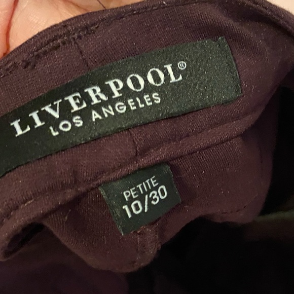 Liverpool maroon color pants size 10  NWT. - Picture 7 of 8